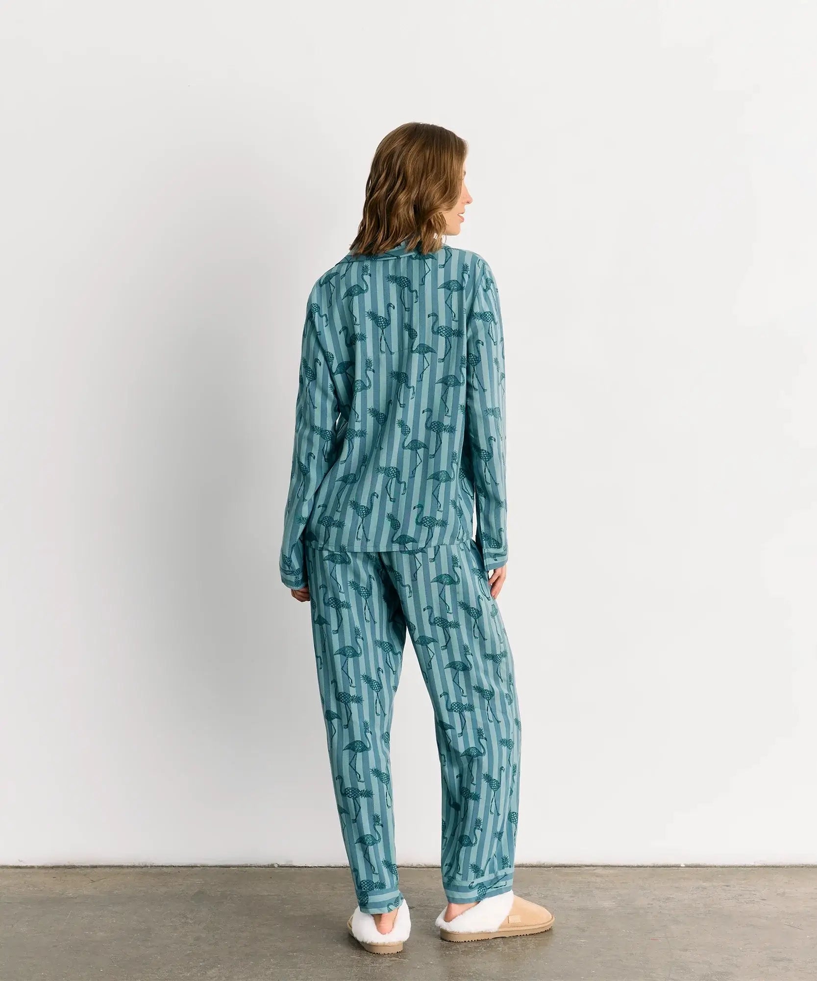 Pijama Camisero Flamencos