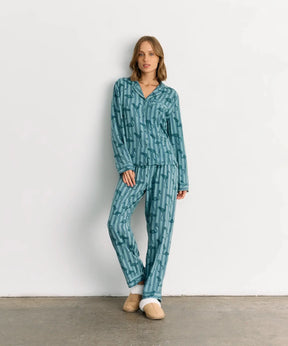 Pijama Camisero Flamencos