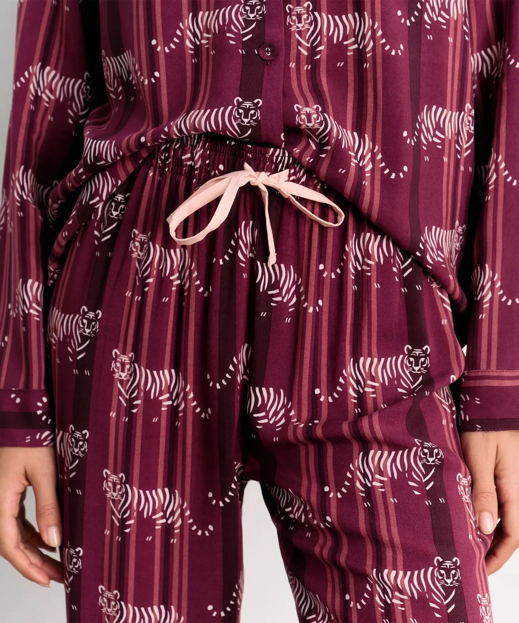 Pijama Camisero Tigres