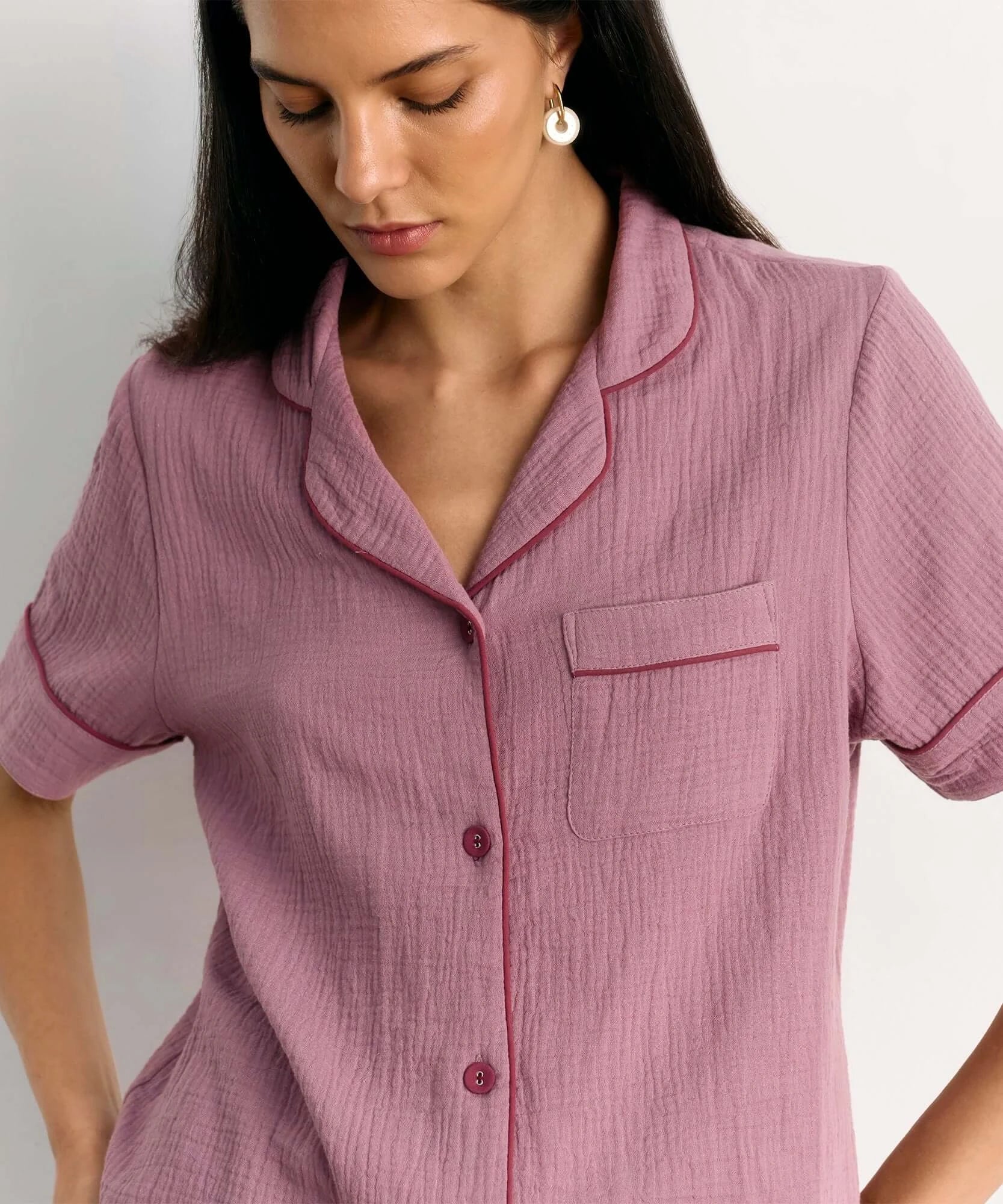 Pijama Camisero Gauze