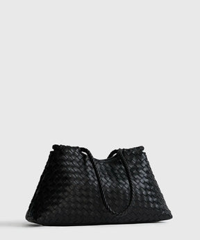 Cartera De Hombro Tejida Alargada Woman