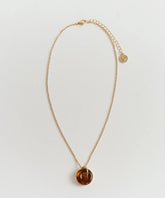 Collar Pelota Resina Colgante Woman