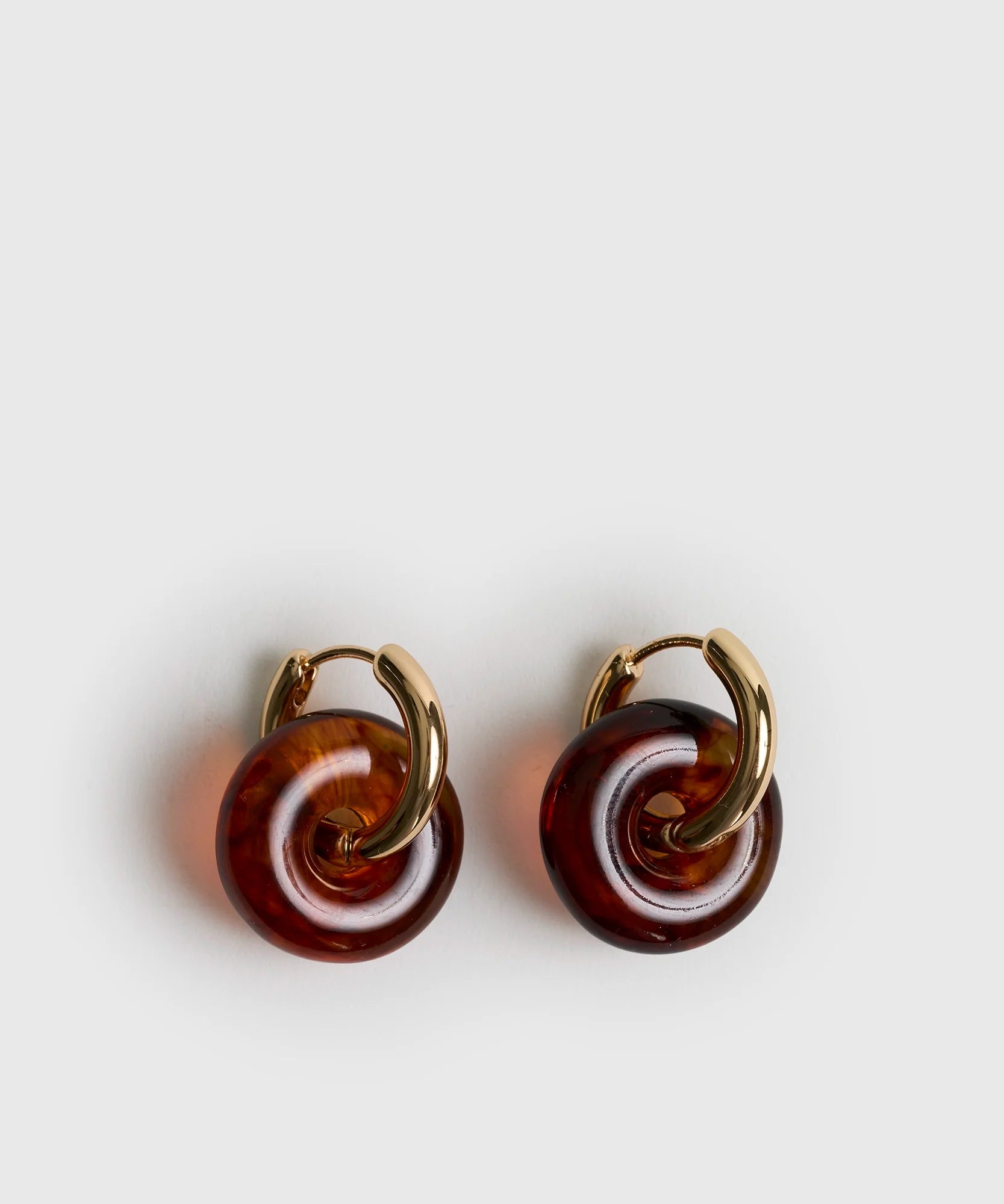 Aros Pelota Resina Woman