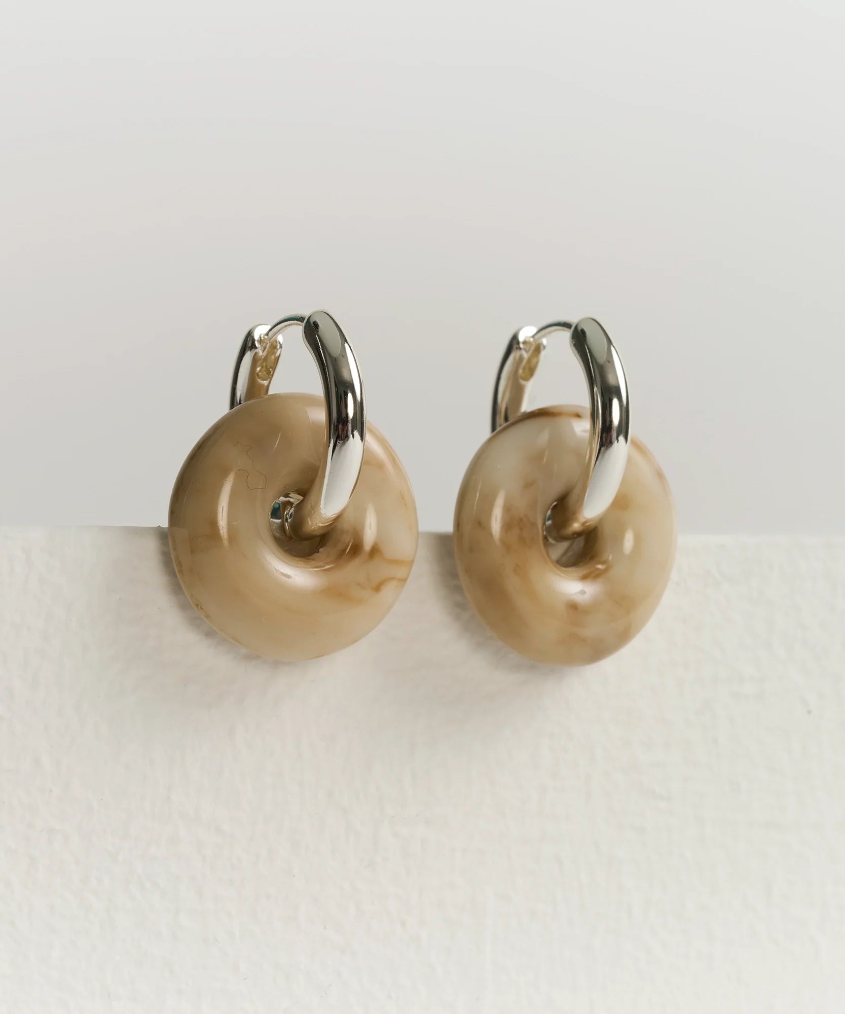 Aros Pelota Resina Woman