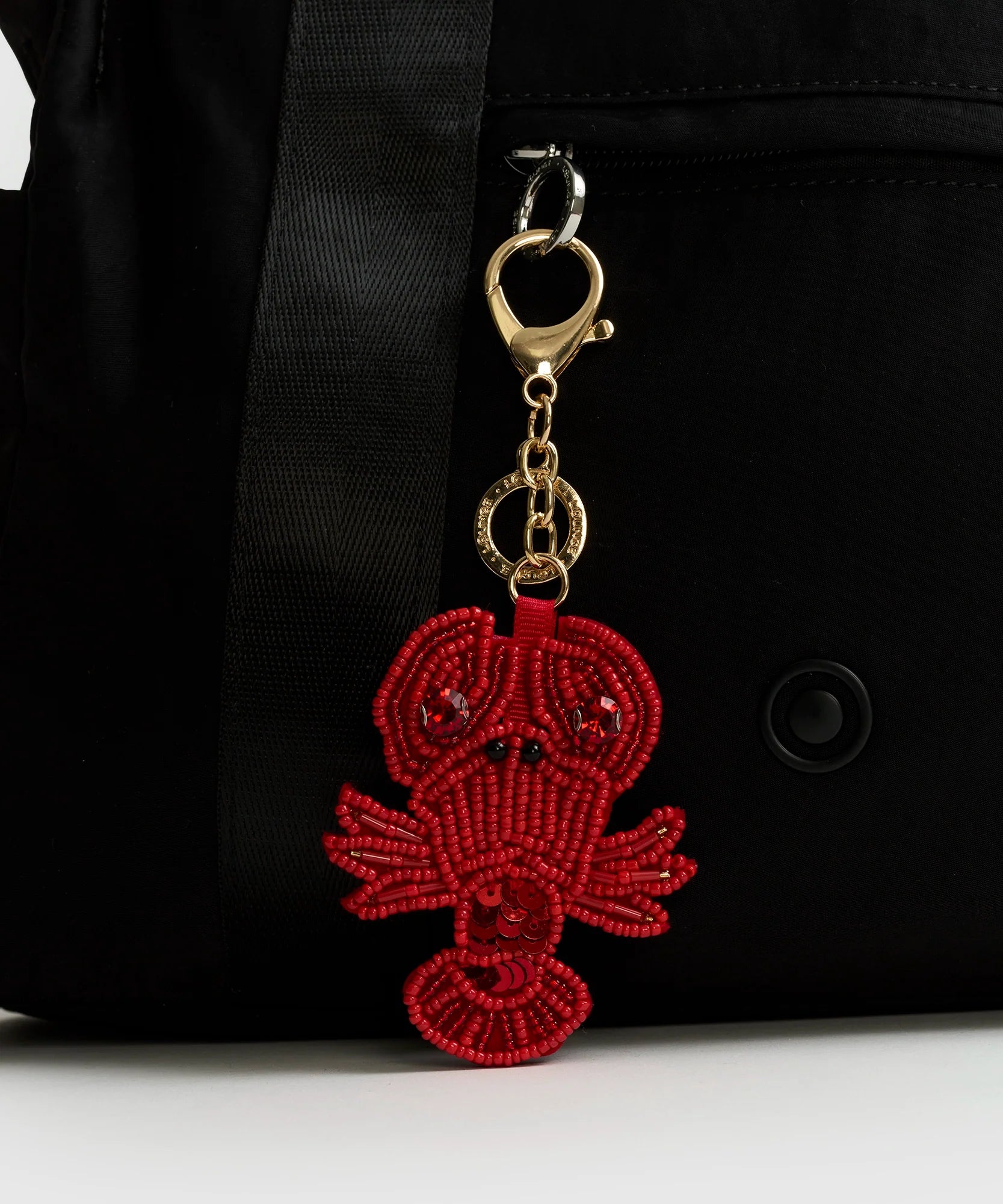 Llavero Charm Langosta Mostacillas Craft