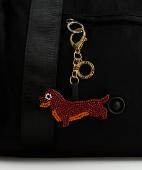 Llavero Charm Perro Mostacillas Craft