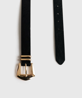 Cinturón Básico Hebilla En Punta