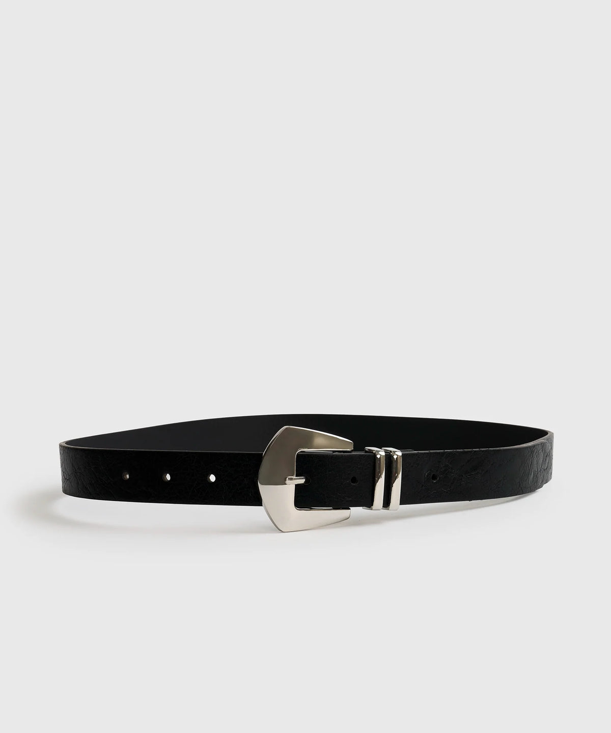 Cinturón Básico Hebilla En Punta