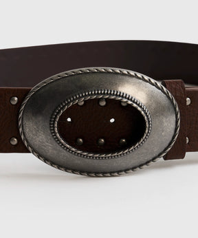 Cinturón Tachas Hebilla Maxi