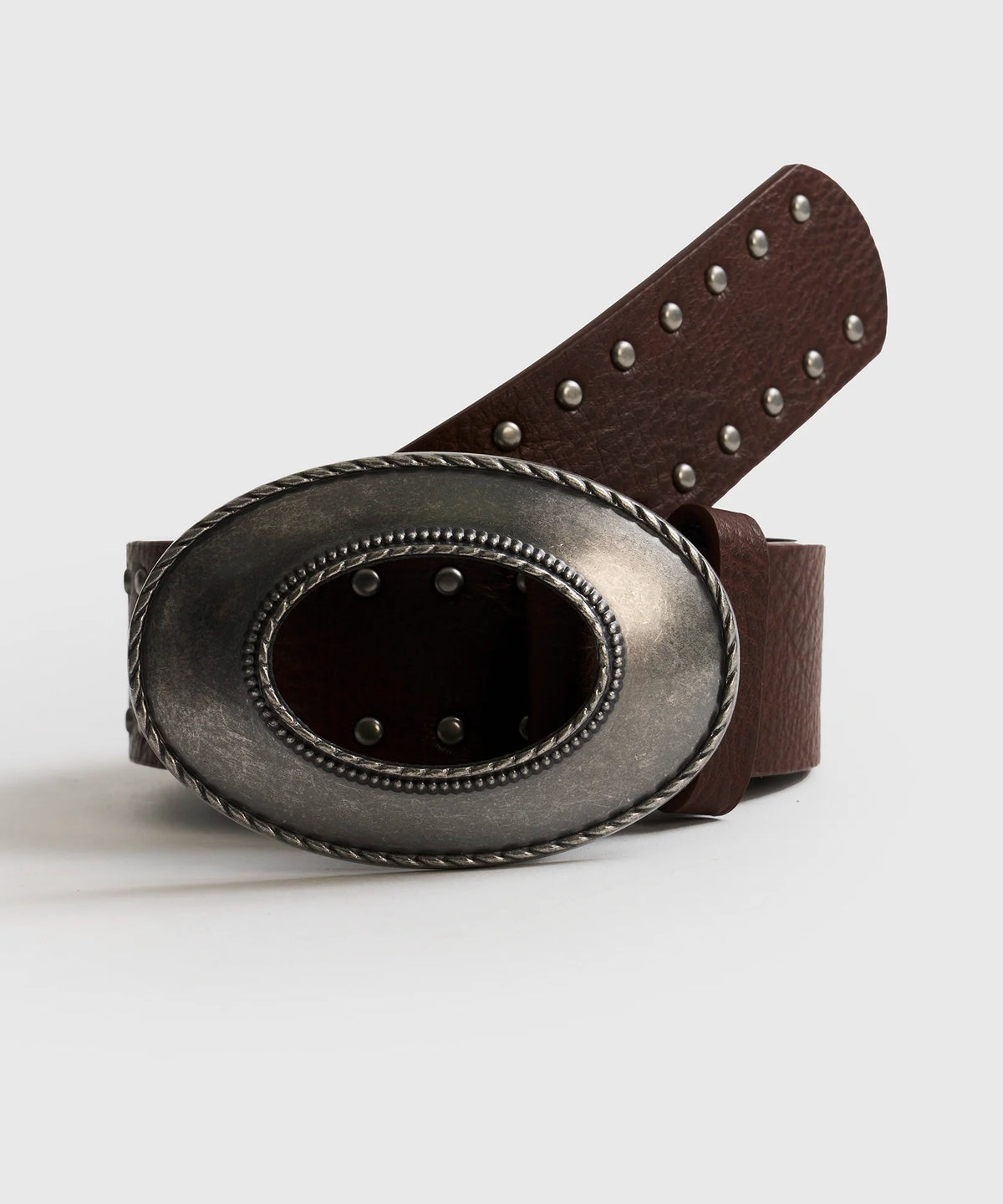 Cinturón Tachas Hebilla Maxi