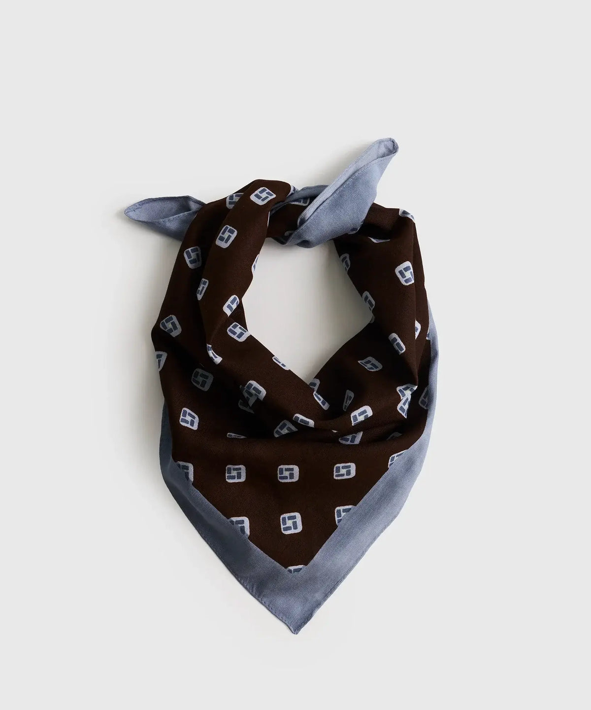 Bandana Con Diseño De Cuadrados
