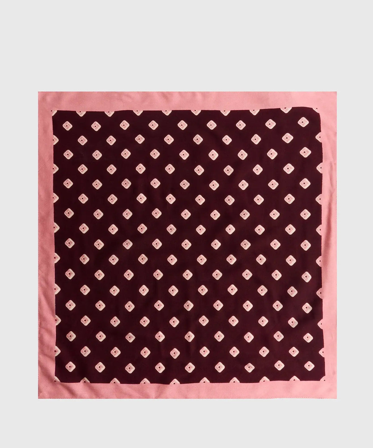 Bandana Con Diseño De Cuadrados