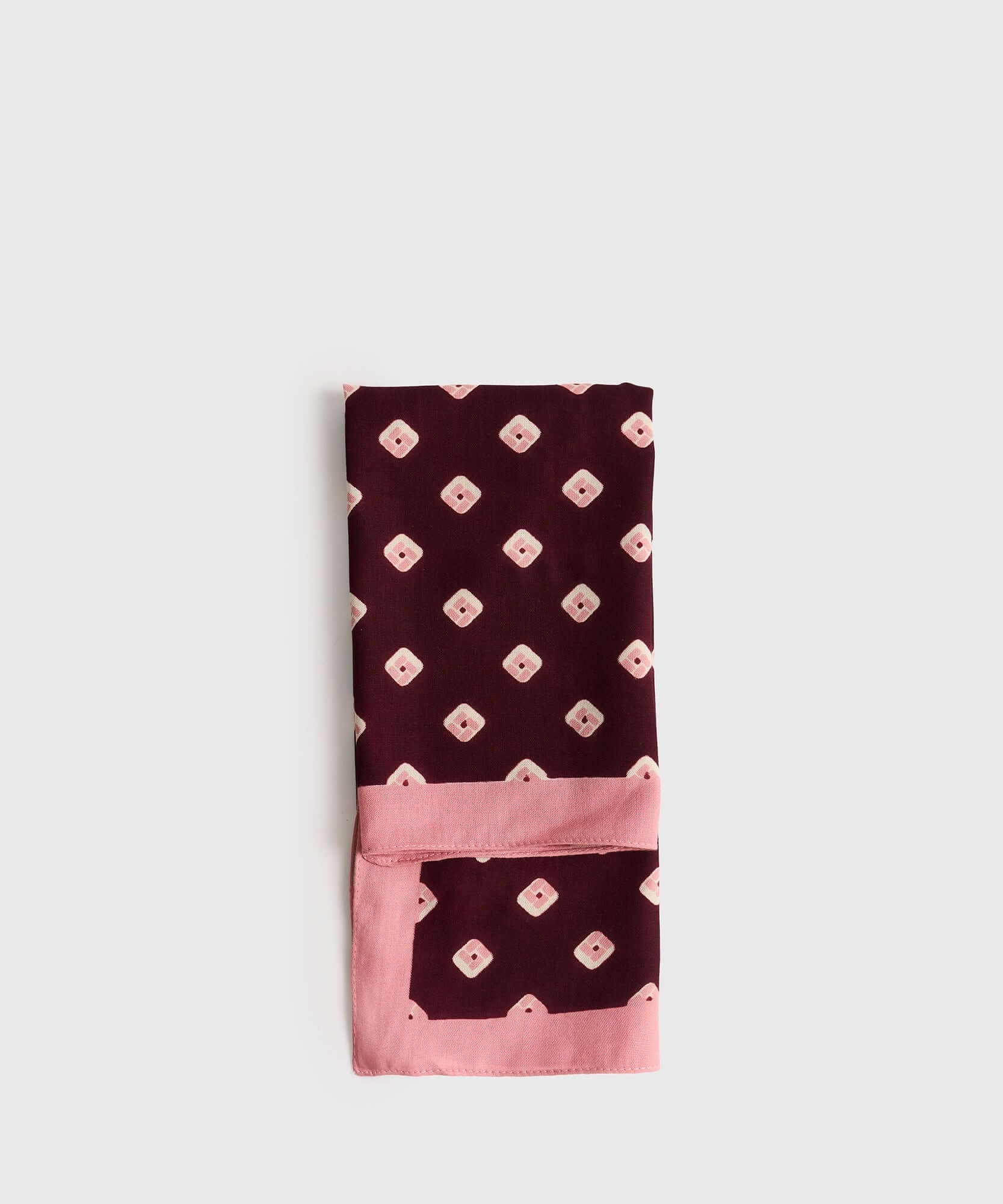 Bandana Con Diseño De Cuadrados