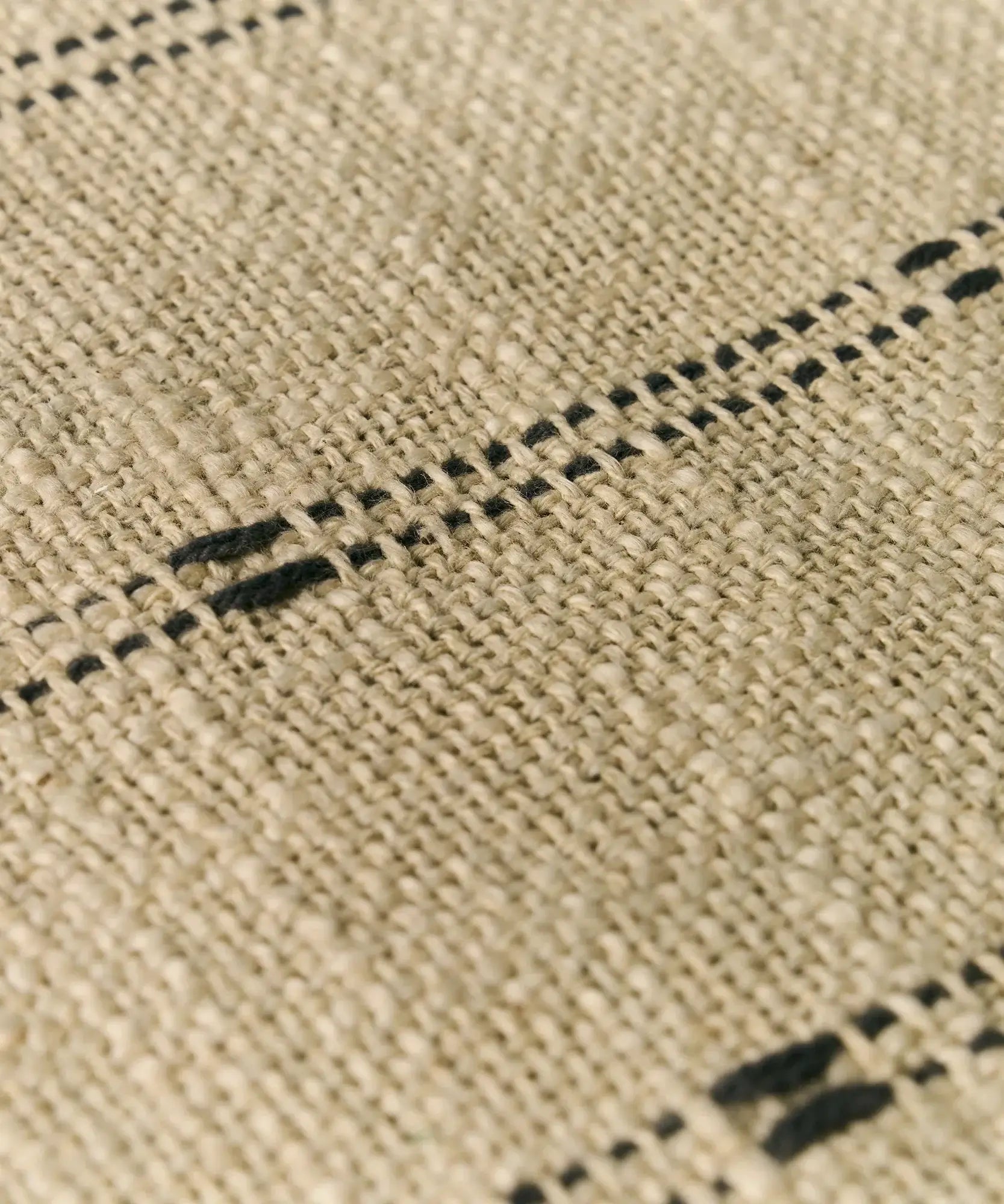 Textura de la Manta Costuras De Líneas de Lounge, mostrando las costuras y detalles en algodón.