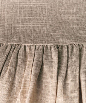 Piecera Vuelos de Lounge, textura suave y elegante, medida 100 x 240 cm, unicolor con vuelos.
