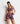 Short Deportivo Biker Flores Active de Lounge, modelo con diseño de flores, ideal para actividades deportivas.