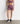 Short Deportivo Biker Flores Active de Lounge, con diseño floral y bolsillo lateral, ideal para hacer ejercicio.