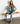Calza Deportiva Flores Active, estampado floral, comodidad y estilo para gym, yoga, y uso diario, marca Lounge.