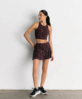 Falda Short Animal Print Active de Lounge, un conjunto deportivo con diseño cómodo y moderno, ideal para entrenamientos.