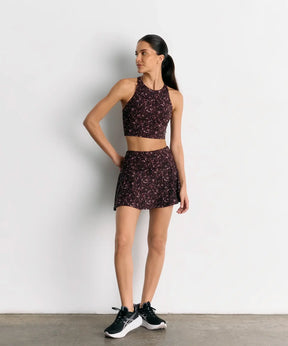 Falda Short Animal Print Active de Lounge, un conjunto deportivo con diseño cómodo y moderno, ideal para entrenamientos.