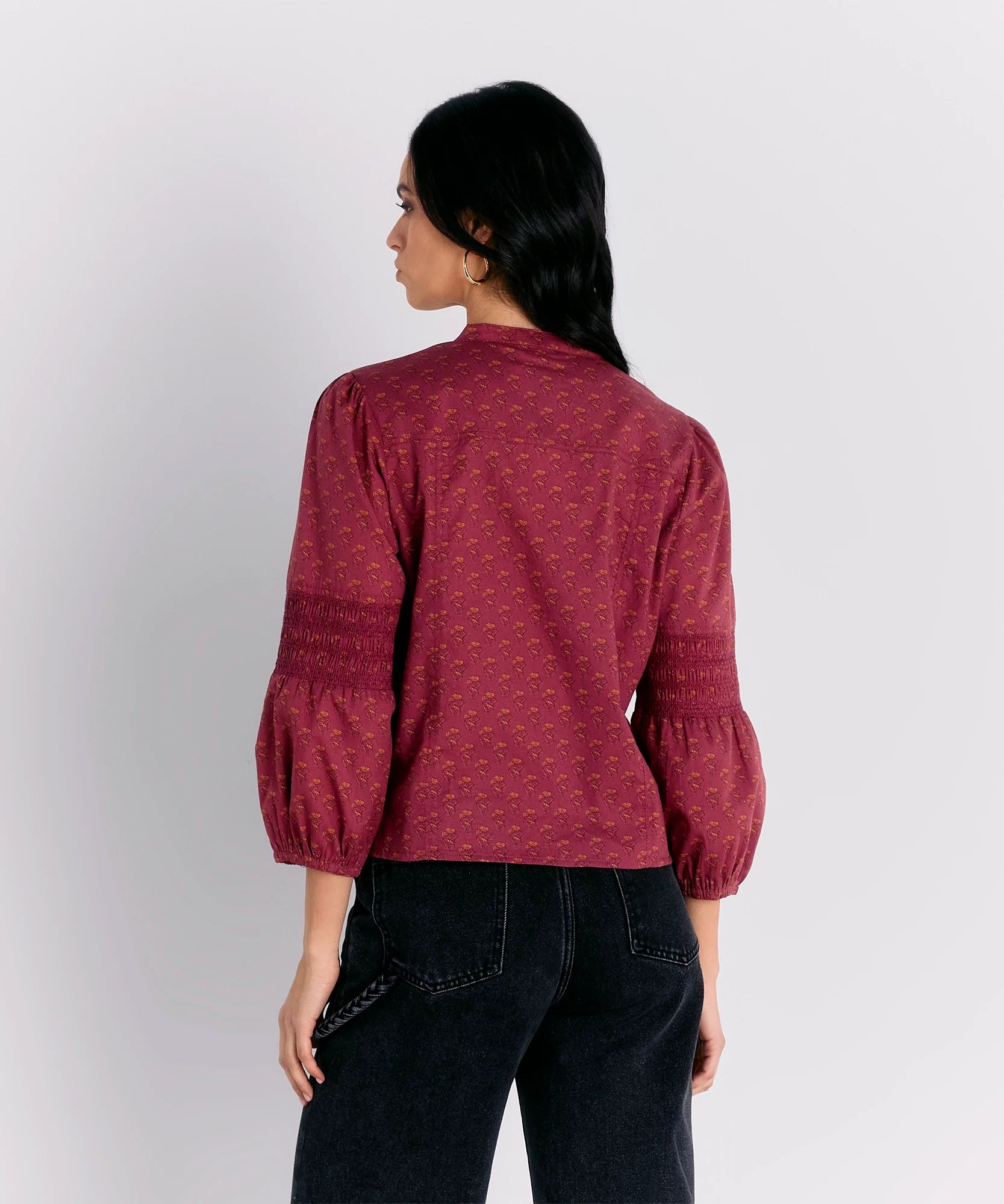 Blusa Boho Malva