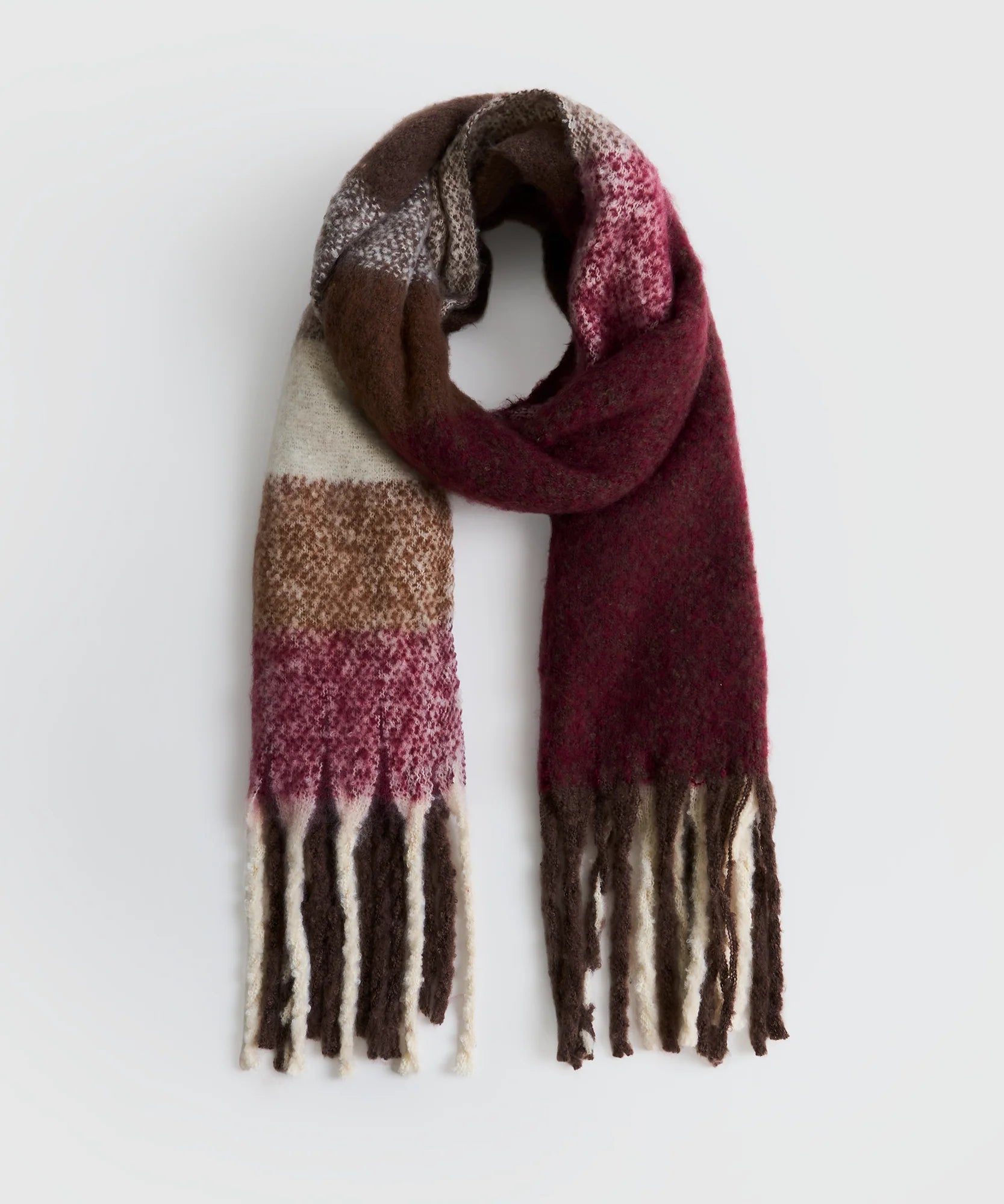 Bufanda Cuadros Alto Invierno