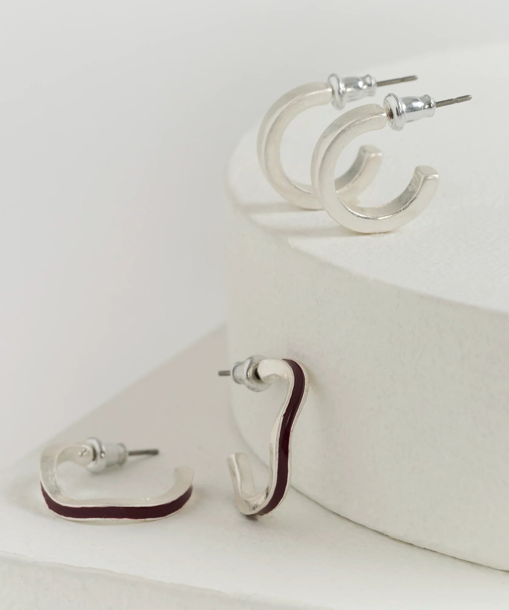 Set Aros Argollas Simples Street