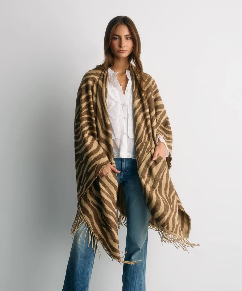 Capa Poncho Cebra