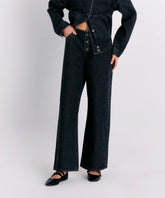 Pantalón Sin Pretina Denim