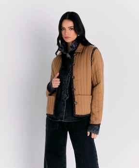 Chaqueta Reversible Camelia