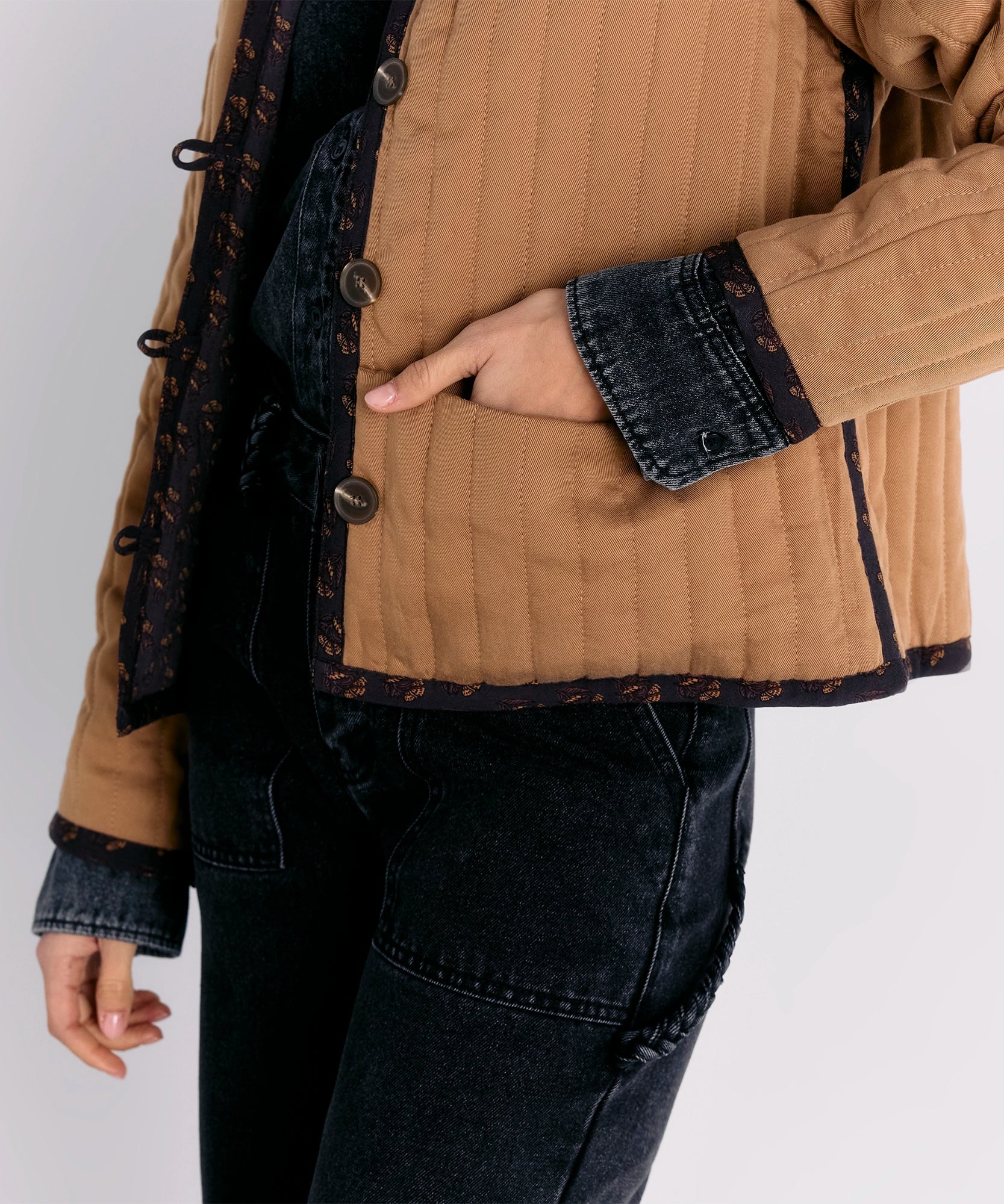 Chaqueta Reversible Camelia