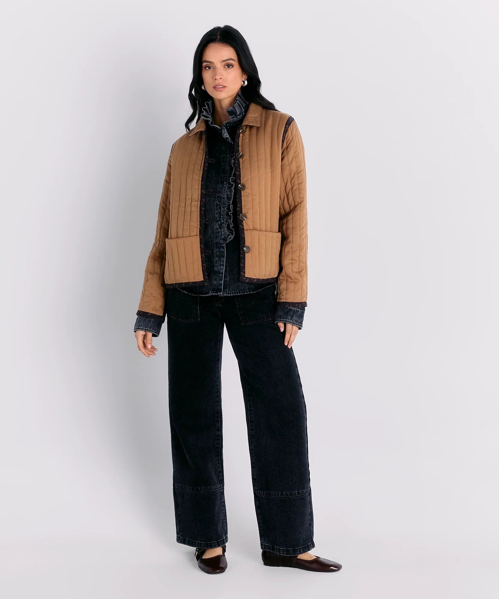 Chaqueta Reversible Camelia