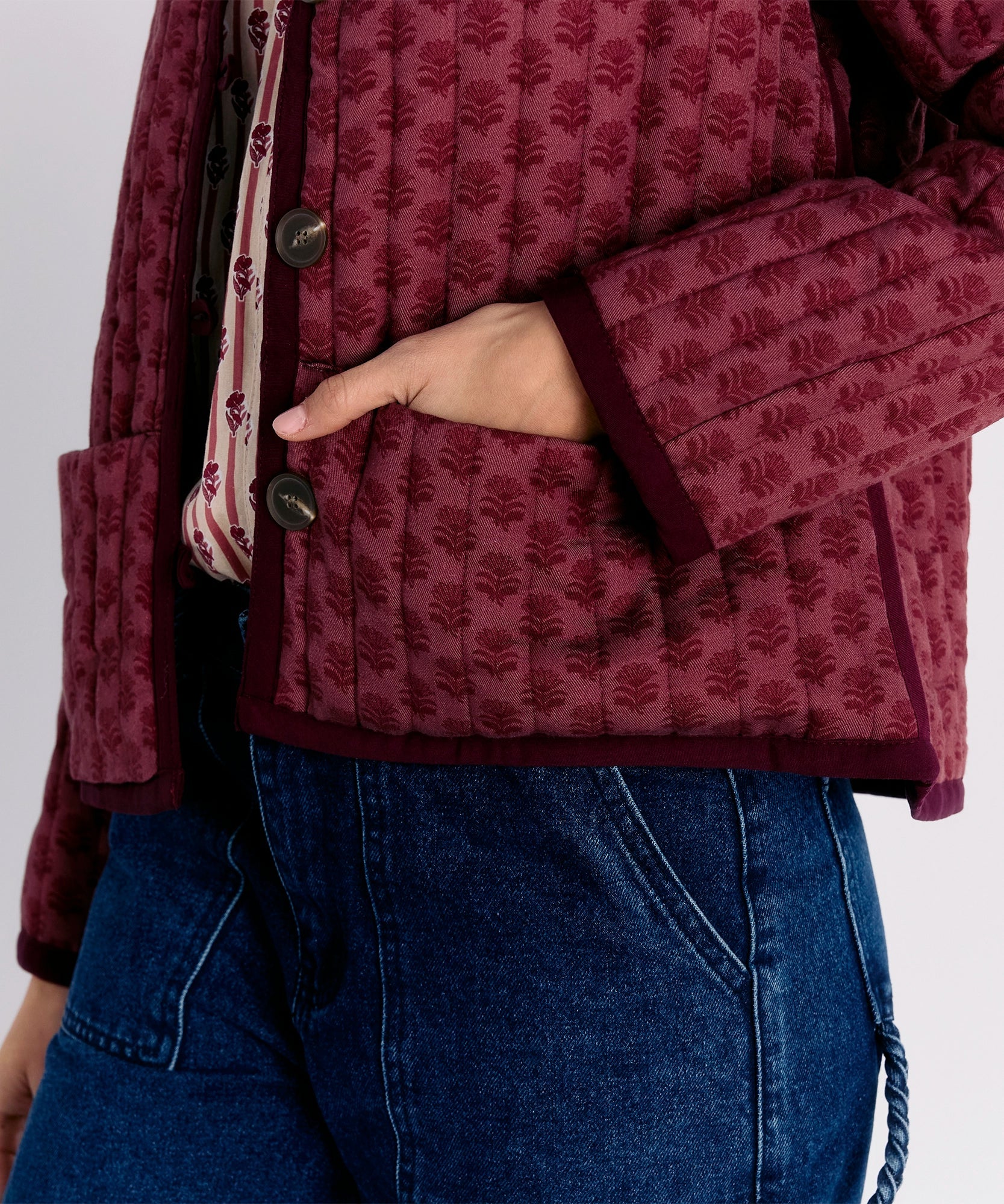 Chaqueta Reversible Camelia
