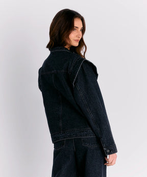 Chaqueta Doble Uso Denim