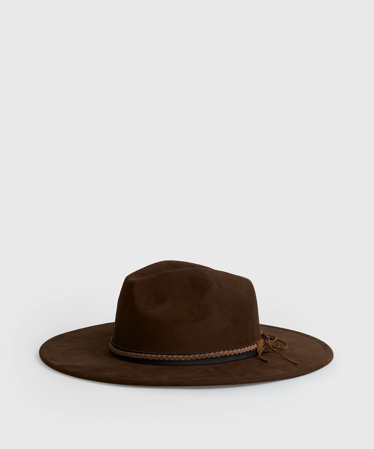 Sombrero Cowboy Fake Suede Alto Invierno
