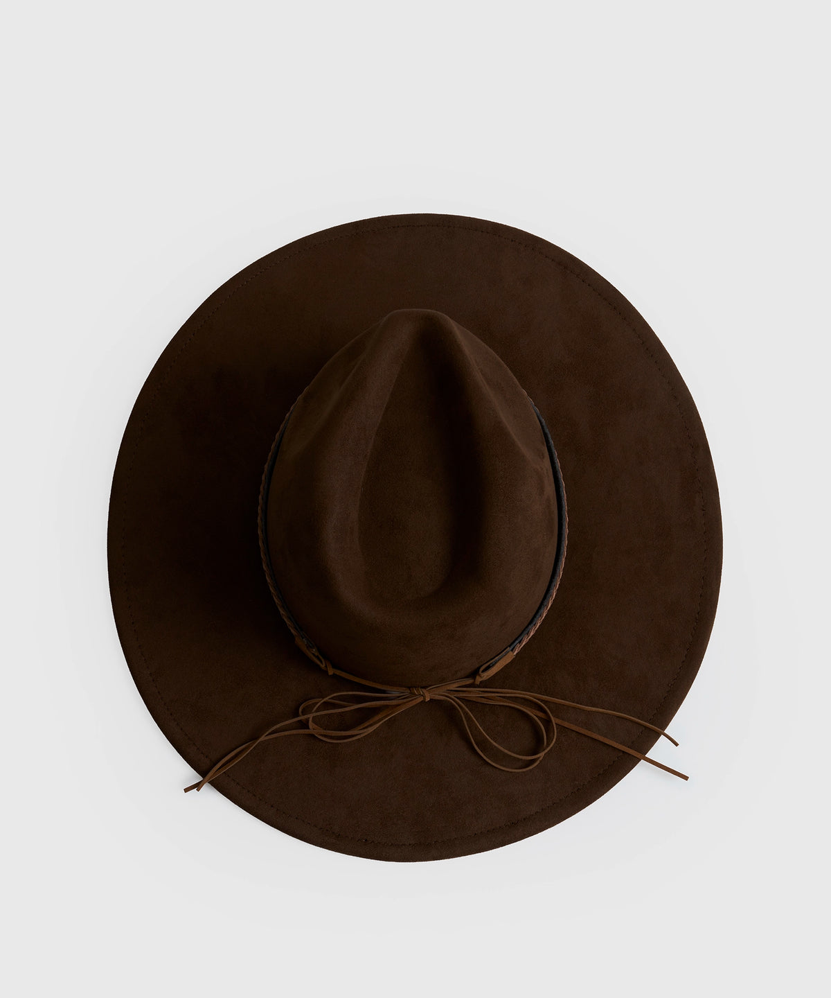 Sombrero Cowboy Fake Suede Alto Invierno
