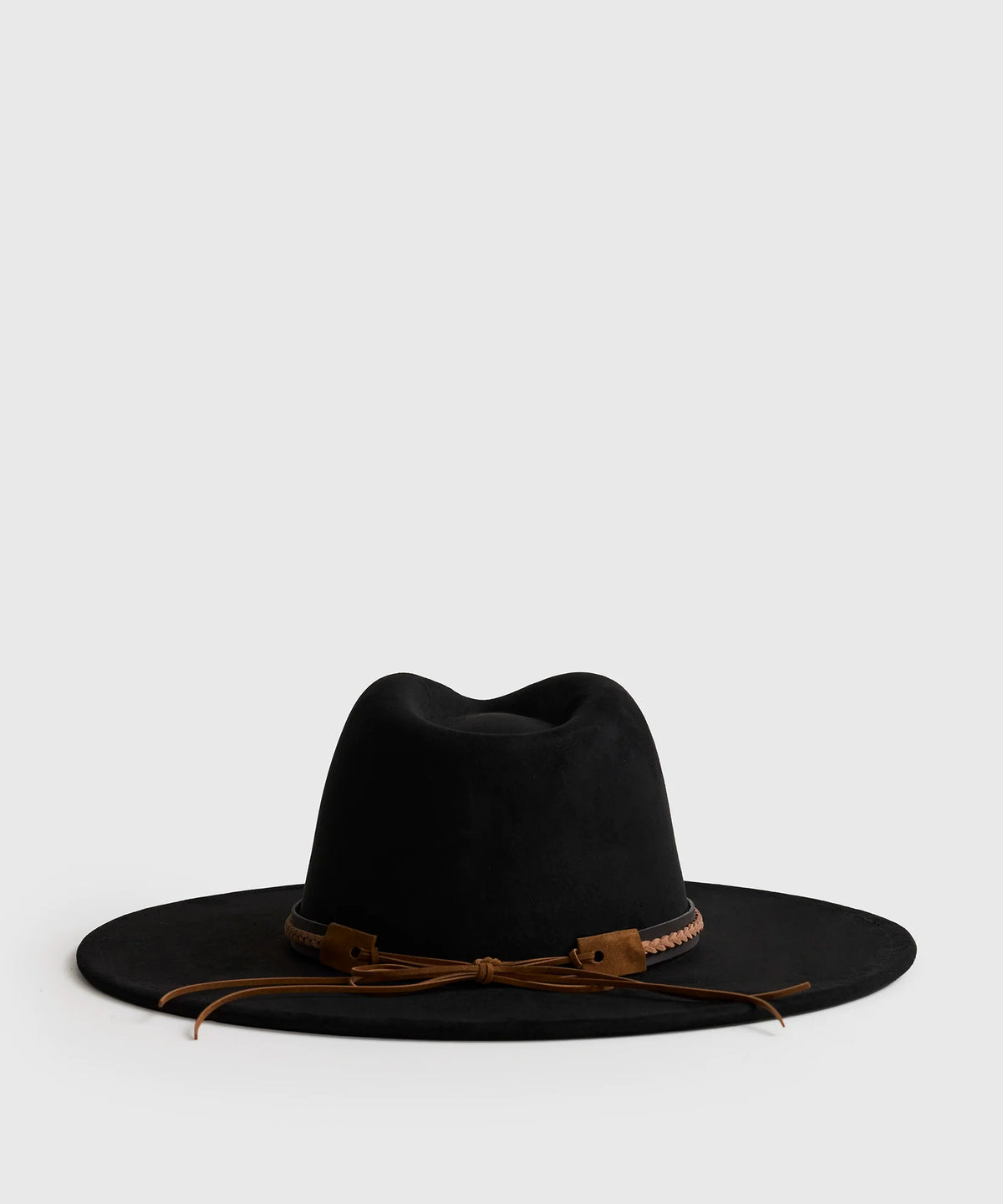 Sombrero Cowboy Fake Suede Alto Invierno