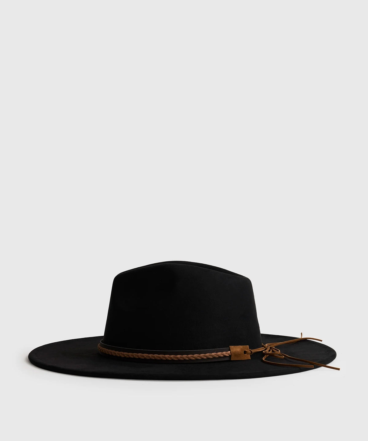 Sombrero Cowboy Fake Suede Alto Invierno