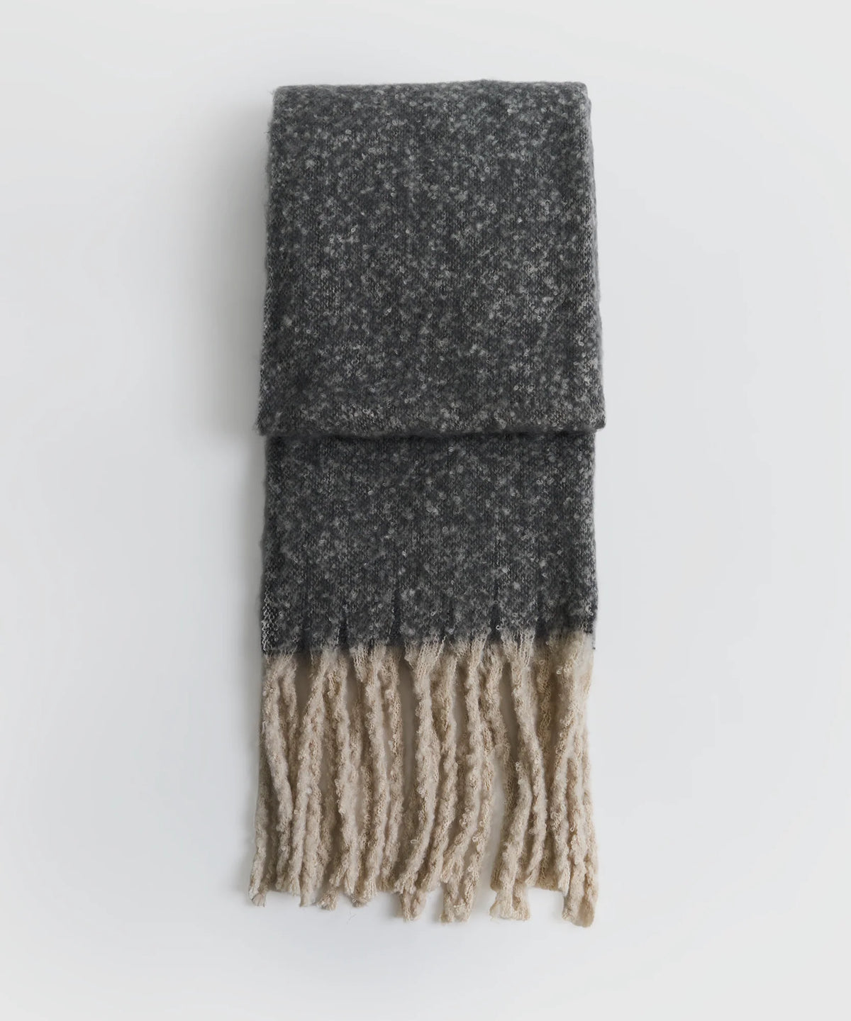 Maxi Bufanda Flecos Alto Invierno