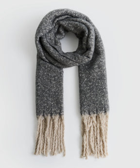 Maxi Bufanda Flecos Alto Invierno