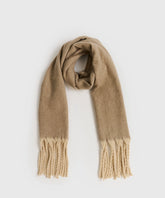 Maxi Bufanda Bicolor Flecos Alto Invierno