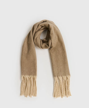 Maxi Bufanda Bicolor Flecos Alto Invierno