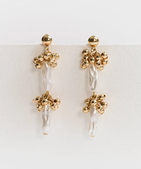 Aros Con Mostacillas Colgantes