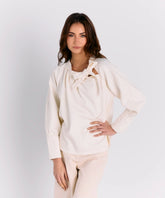 Blusa Cinta Denim
