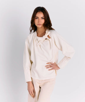 Blusa Cinta Denim