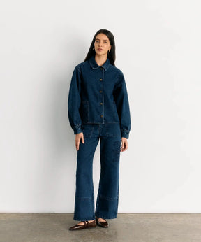 Chaqueta Bordado Denim