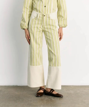 Pantalón Rayas Denim