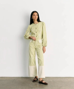 Pantalón Rayas Denim