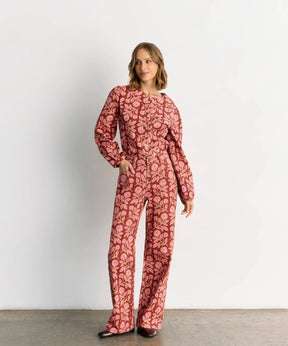 Pantalón Flores Denim