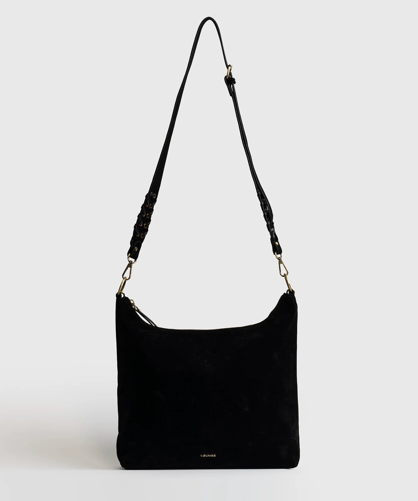 Cartera Bandolera Suede Trenzada Boheme